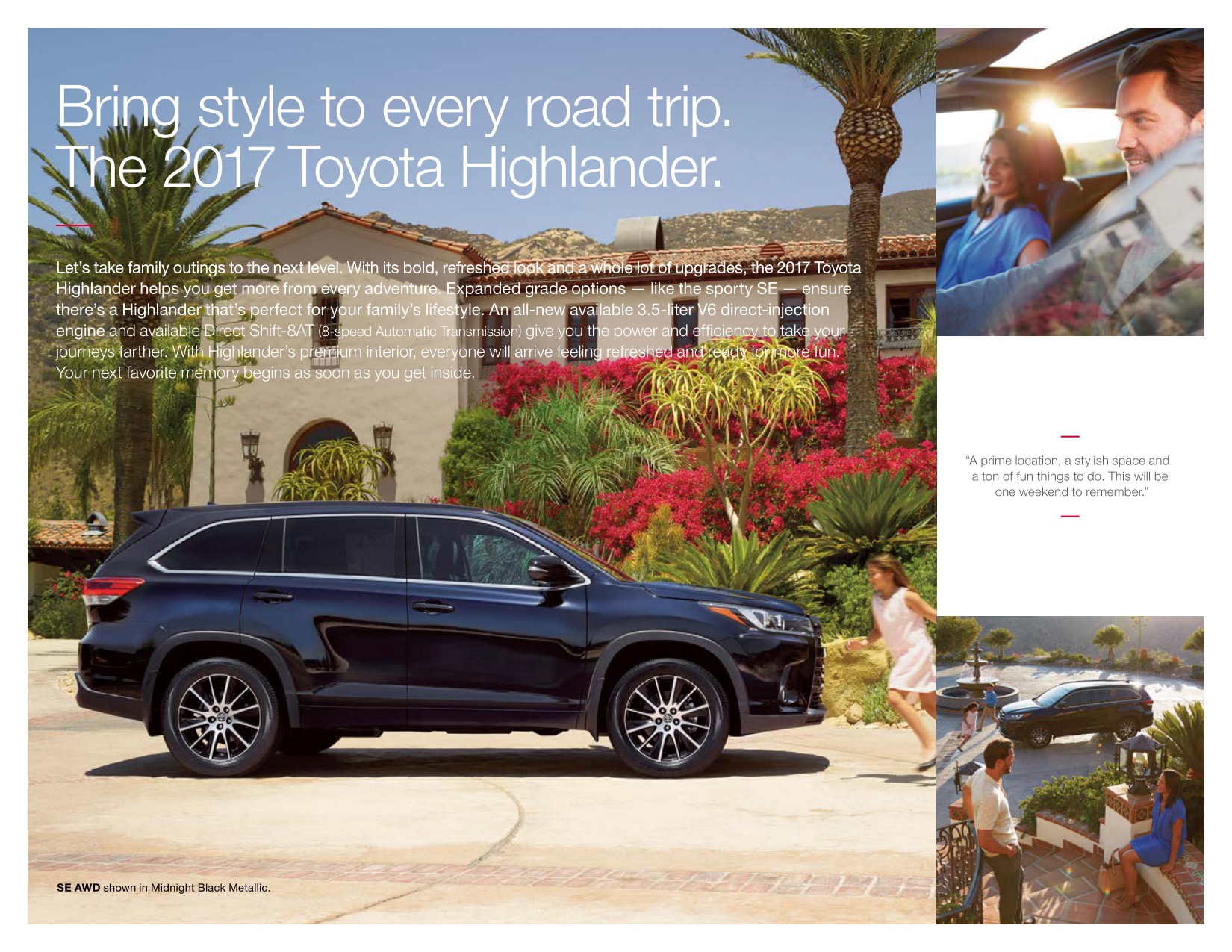 2017 Toyota Highlander Brochure Page 24